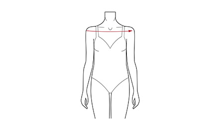 Illustration Figurtyp mit breiten Schultern