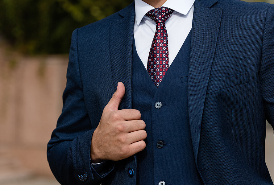 BULLIANT Herren Krawatte Einfarbig - 147cm Texturierte Fliege Für Business & Anzug