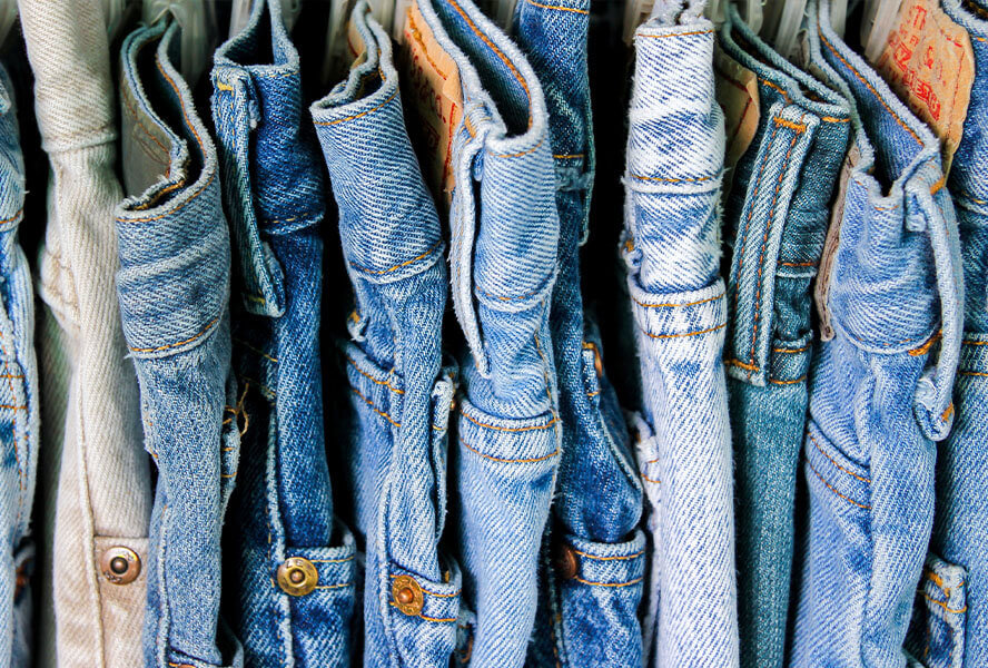 Herren Bekleidung Jeans Balmain Denim Andere materialien jeans in Blau für Herren 