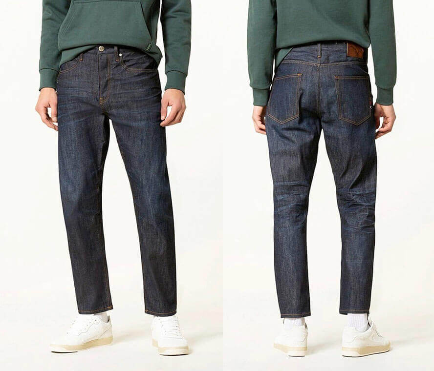 Perfekt sitzende Tapered-Jeans