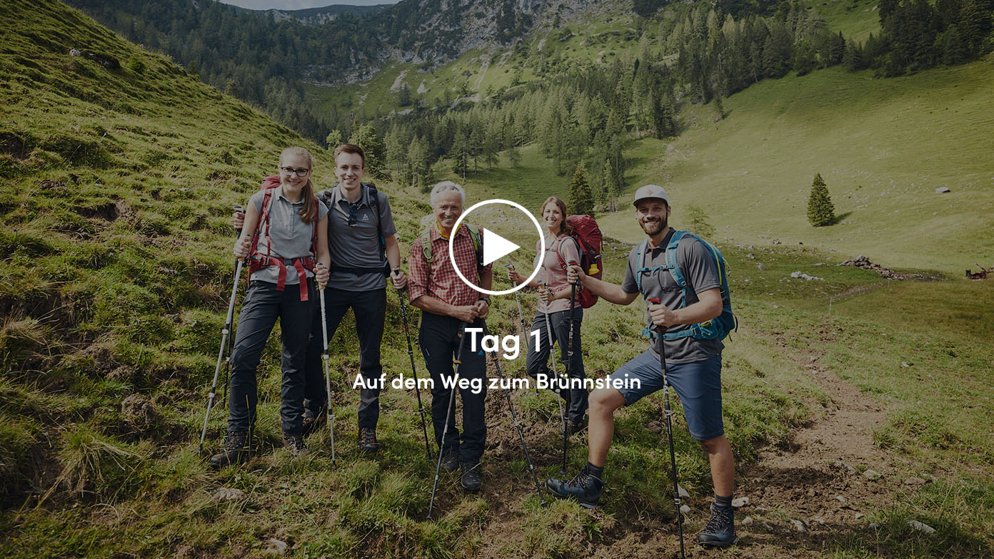 Wander-Einsteiger mit Bergführer - Outdoor Beginner Stories Tag 1