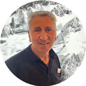 Antonio Gutierrez, Verkaufsberater & Experte für Skiausrüstung Breuninger
